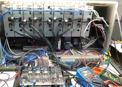 The controller during testing. (Credit: Excessive Overkill, YouTube)