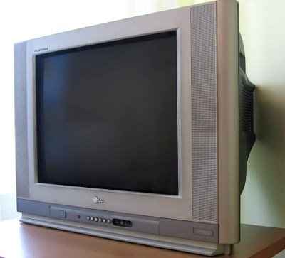 An LG Flatron CRT TV from around 2007. (Credit: Briho, Wikimedia)