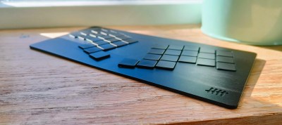 The mikecinq, an incredibly slim keyboard.