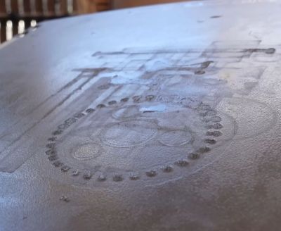 Some of the build plate carnage observed after printing with PVDF. (Credit: My Tech Fun, YouTube)